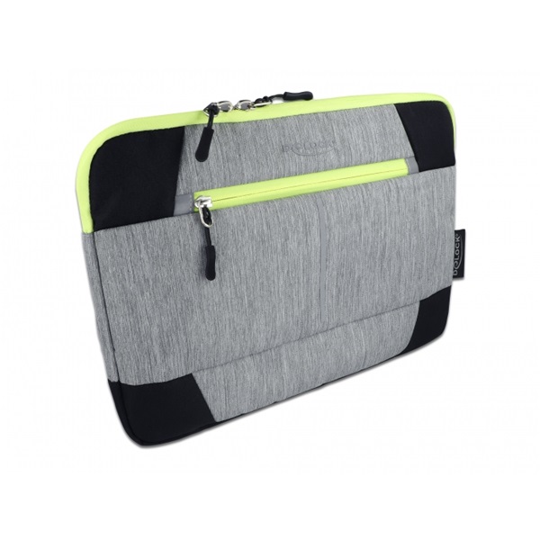 Delock 18410 13,3" szürke-sárga notebook táska