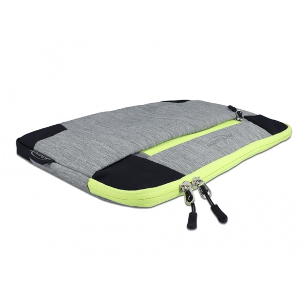 Delock 18410 13,3" szürke-sárga notebook táska