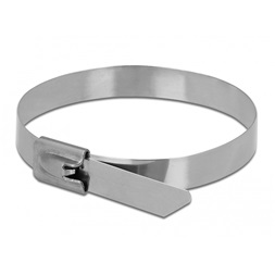 Delock 18771 200x7,9mm 10db rozsdamentes acél kábelkötegelő