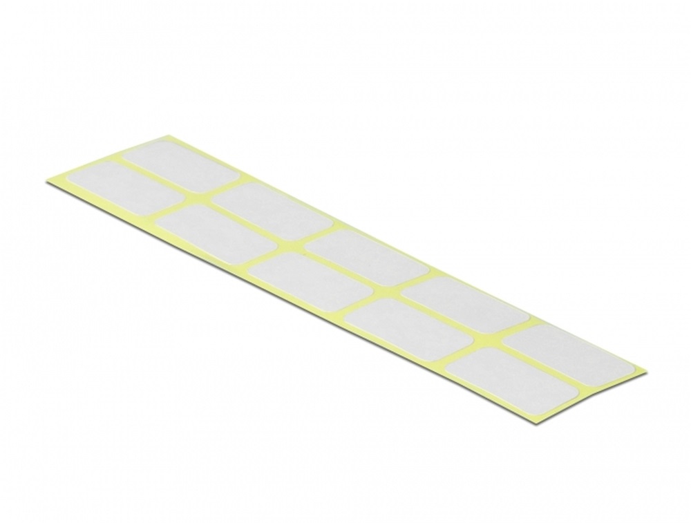 Delock 18825 Kábelkötegelok címkével hossz 180 x szélesség 2,5 mm 10 darabos