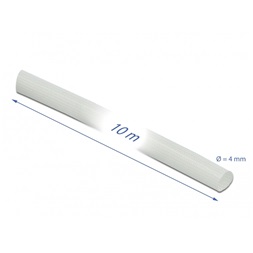 Delock 18927 Üvegszálas borítás 10 m x 4 mm fehér