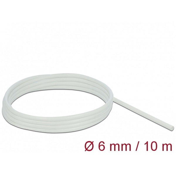 Delock 18930 Üvegszálas borítás 10 m x 6 mm fehér