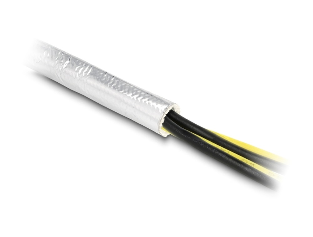 Delock 19003 Alumíniumból és üvegszálból készült kábel borító 2 m x 16 mm