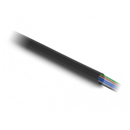 Delock 19009 PVC szigetelő borító cső 3 m x 10 mm fekete