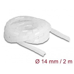Delock 19057 Spirál flexibilis tömlő 2 m x 14 mm áttetsző