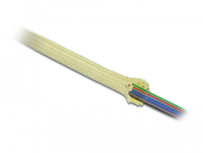 Delock 20801 2mx25mm aramid szálakból fonott kábelharisnya