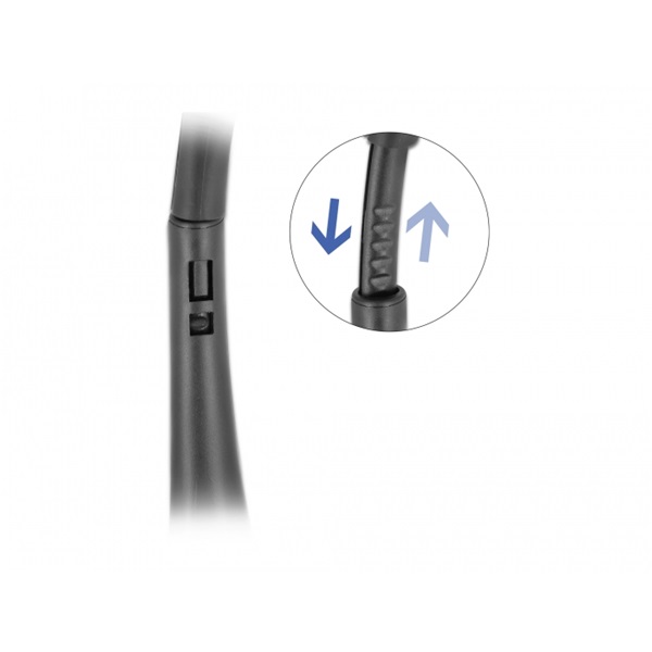 Delock 27178 Ultrakönnyu USB sztereó fejhallgató hangero szabályozóval