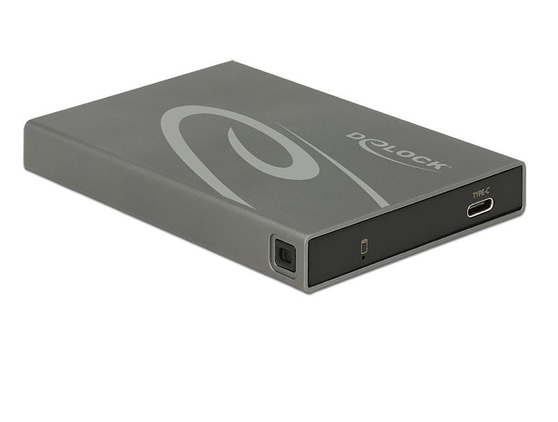 Delock 42587 2.5  Külso merevlemezház SATA HDD / SSD > USB 3.1 Gen 2