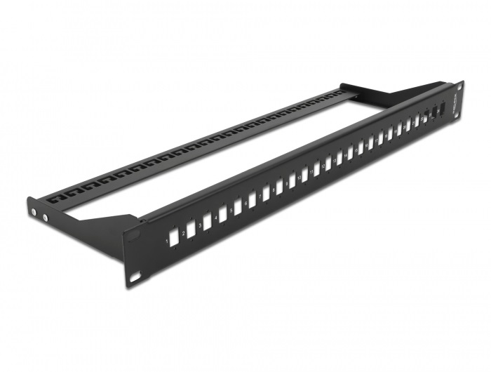 Delock 43405 19" SC Simplex/LC Duplex-hez 24 portos szálpanel