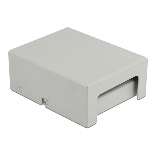 Delock 43407 4 portos szürke Keystone próbapanel