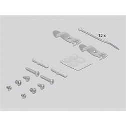 Delock 43414 12 portos szürke Keystone próbapanel