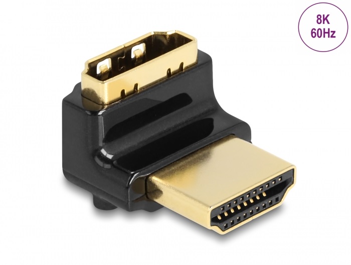 Delock 60017 8K 60 Hz fém HDMI adapter