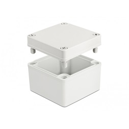 Delock 60397 IP65 vízhatlan 100x100x75mm szürke installációs ház