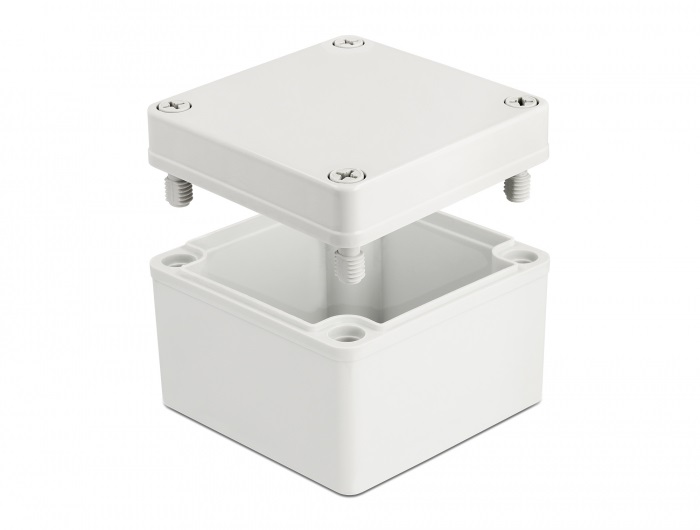 Delock 60397 IP65 vízhatlan 100x100x75mm szürke installációs ház
