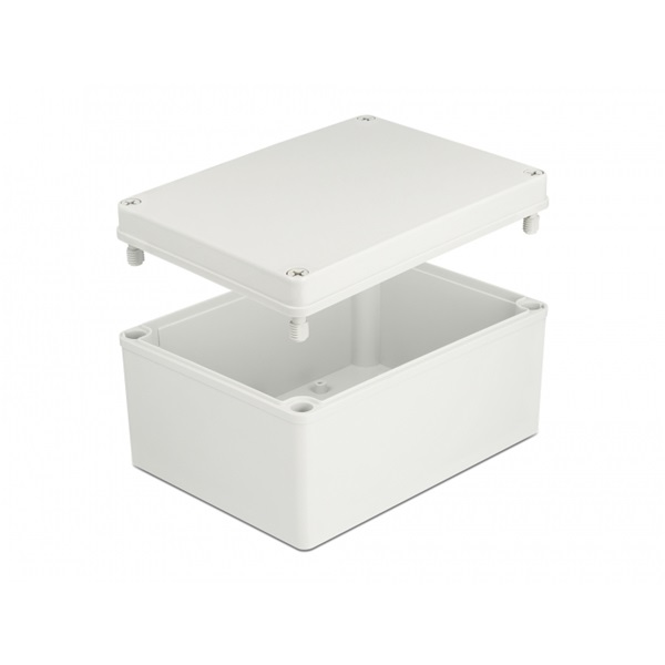 Delock 60445 IP65 vízhatlan 200x150x100mm szürke installációs ház