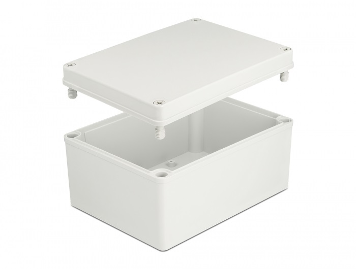 Delock 60445 IP65 vízhatlan 200x150x100mm szürke installációs ház