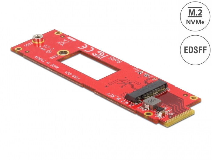 Delock 63797 EDSFF E1.S - M.2 M-key nyíláshoz NVMe átalakító