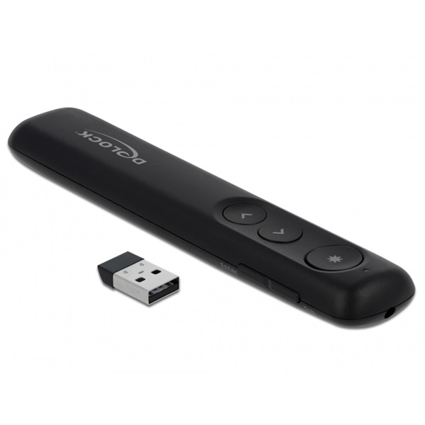 Delock 64092 USB-s Lézermutató fekete