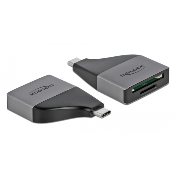 Delock 64117 SD/MMC/Micro SD memóriakártyákhoz USB Type-C kártyaolvasó