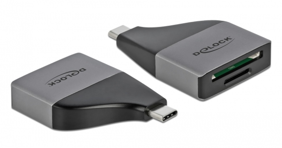 Delock 64117 SD/MMC/Micro SD memóriakártyákhoz USB Type-C kártyaolvasó