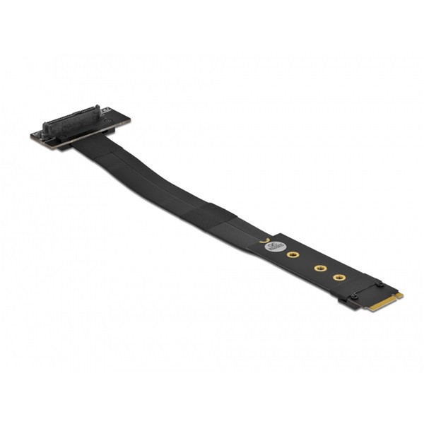 Delock 64135 M.2 M-key - U.2 SFF-8639 NVMe 20cm-es hajlított kábel adapter