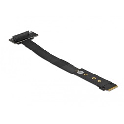 Delock 64135 M.2 M-key - U.2 SFF-8639 NVMe 20cm-es hajlított kábel adapter