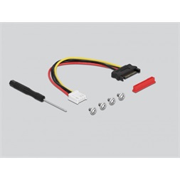 Delock 64135 M.2 M-key - U.2 SFF-8639 NVMe 20cm-es hajlított kábel adapter
