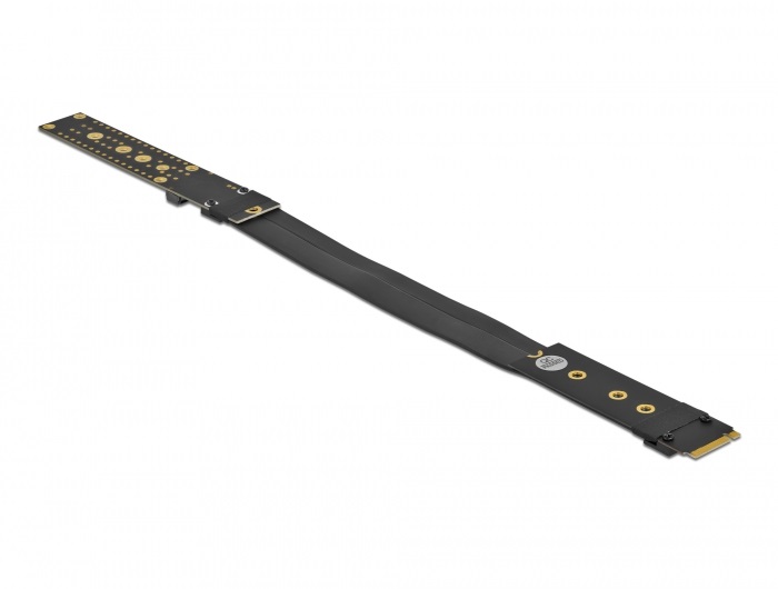 Delock 64136 M.2 M-key NVMe 20cm hosszú Riser kártya