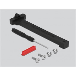Delock 64137 M.2 A+E-key apa - M-key csatlakoztató karral döntött adapter