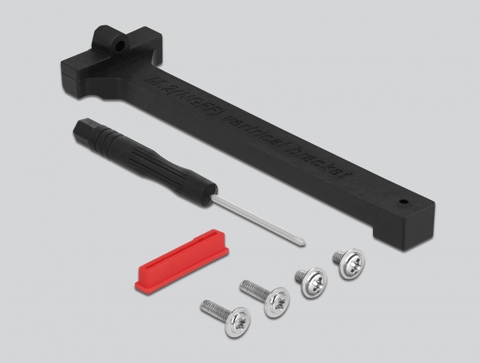 Delock 64137 M.2 A+E-key apa - M-key csatlakoztató karral döntött adapter