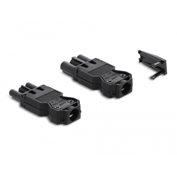Delock 64147 3 pontos GST18/3 rögzíthető/szerelhető csatlakozó készlet