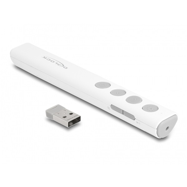 Delock 64251 USB-s Lézermutató fehér