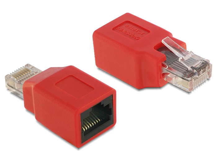 Delock 65025 RJ45 Crossover Adapter male - female