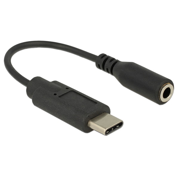 Delock 65842 14cm USB Type-C bemeneti/Stereo Jack kimeneti audio adapter