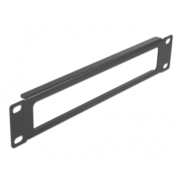 Delock 66672 10" 1U nyitott fekete panel