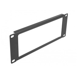 Delock 66673 10" 2U nyitott fekete panel