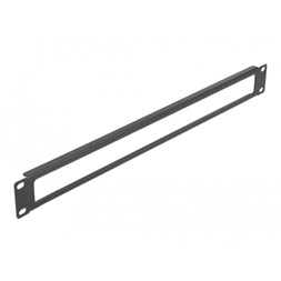 Delock 66674 19" 1U nyitott fekete panel