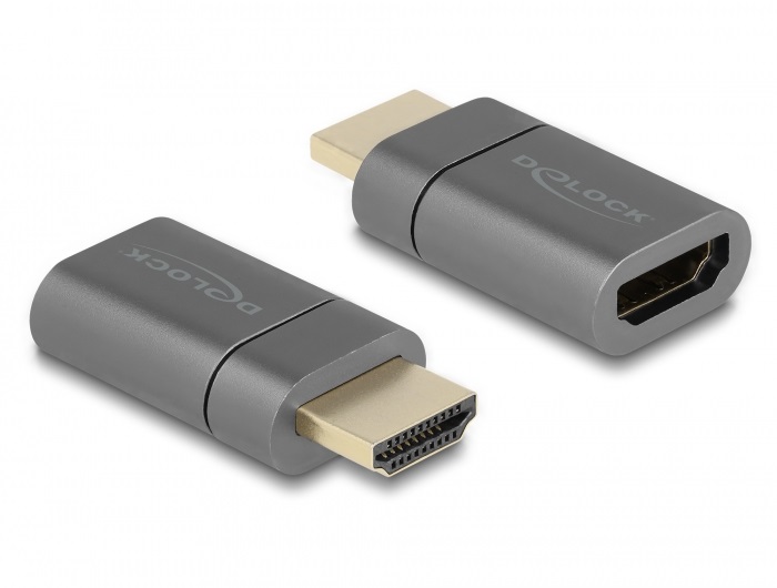 Delock 66684 HDMI apa - anya 8K 60Hz mágneses adapter