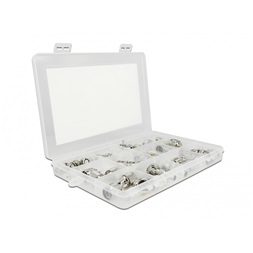 Delock 66810 48db-os 50 Ohm BNC/TNC/N krimp doboz
