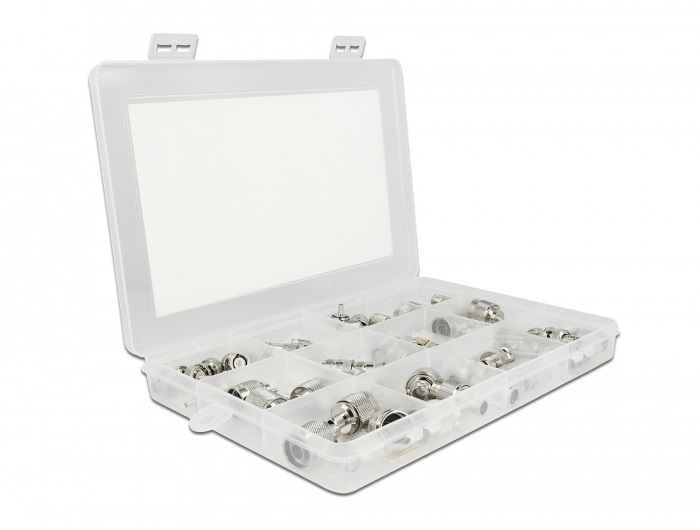 Delock 66810 48db-os 50 Ohm BNC/TNC/N krimp doboz