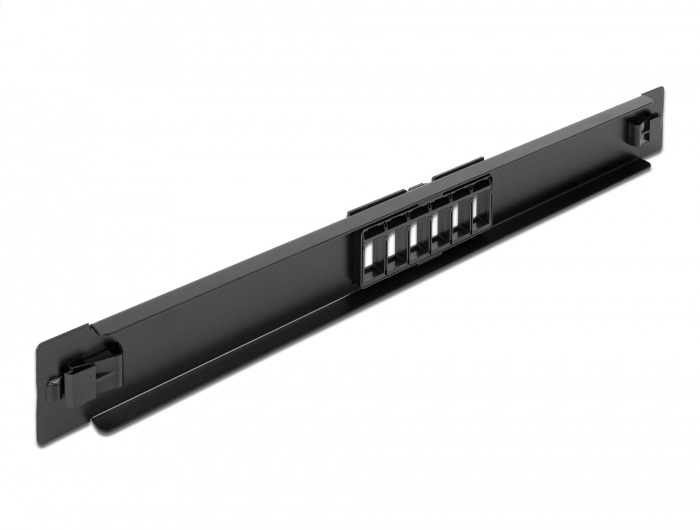 Delock 66820 19" 6 portos eszközmentes Keystone patch panel