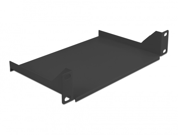 Delock 66853 10" 1U fekete polc