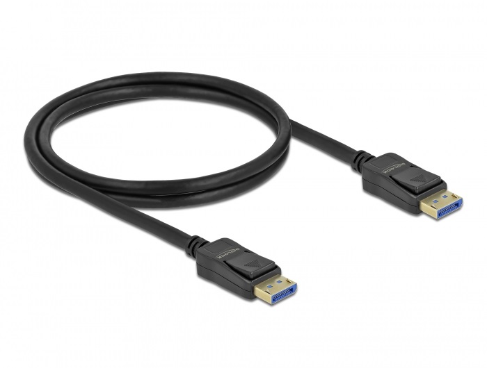 Delock 80261 1m DisplayPort 10K 60 Hz 54 Gbps kábel
