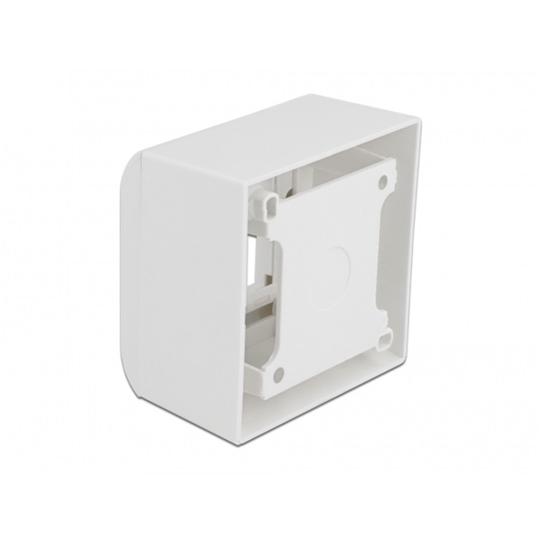 Delock 81332 Easy 45 82x82mm falra rögzíthető fehér ház