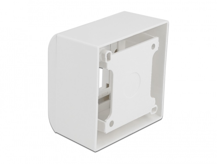 Delock 81332 Easy 45 82x82mm falra rögzíthető fehér ház