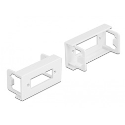 Delock 81374 Easy 45 45x22,5 mm 10db-os SC Duplex téglalap kivágású modullemez