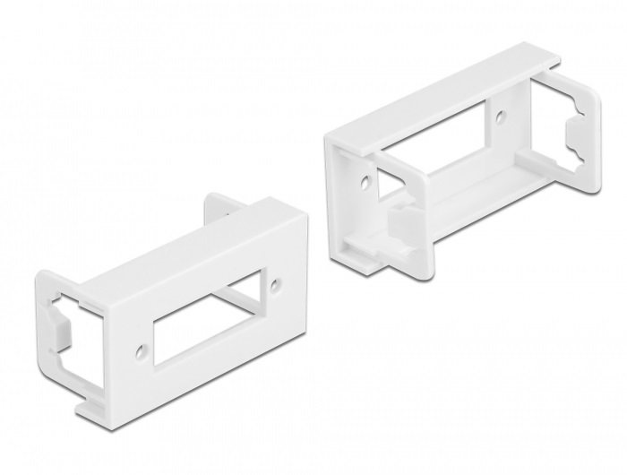 Delock 81374 Easy 45 45x22,5 mm 10db-os SC Duplex téglalap kivágású modullemez