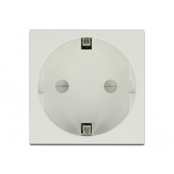 Delock 81392 Easy 45 45x45mm földelt hálózati csatlakozóaljzat