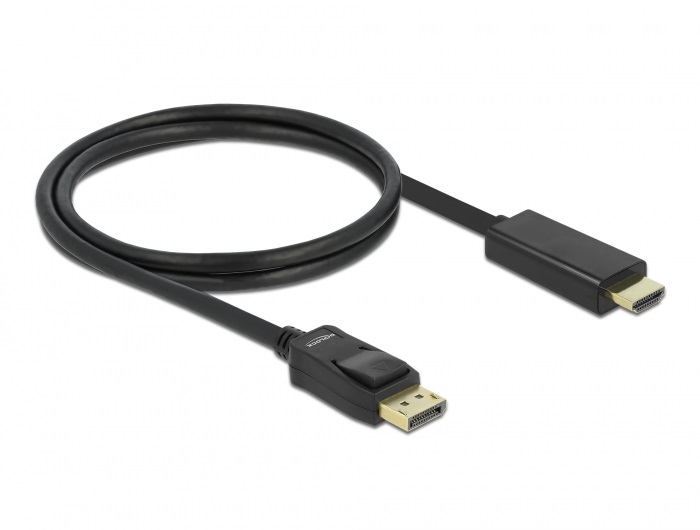 Delock 82586 Displayport - HDMI apa-apa 1m kábel