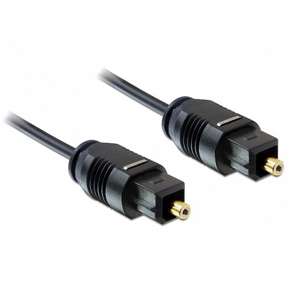 Delock 82880 2m Toslink Standard apa - apa fekete kábel